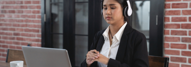 Woman working